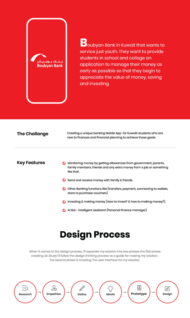 Boubyan Bank – Mobile App for kids