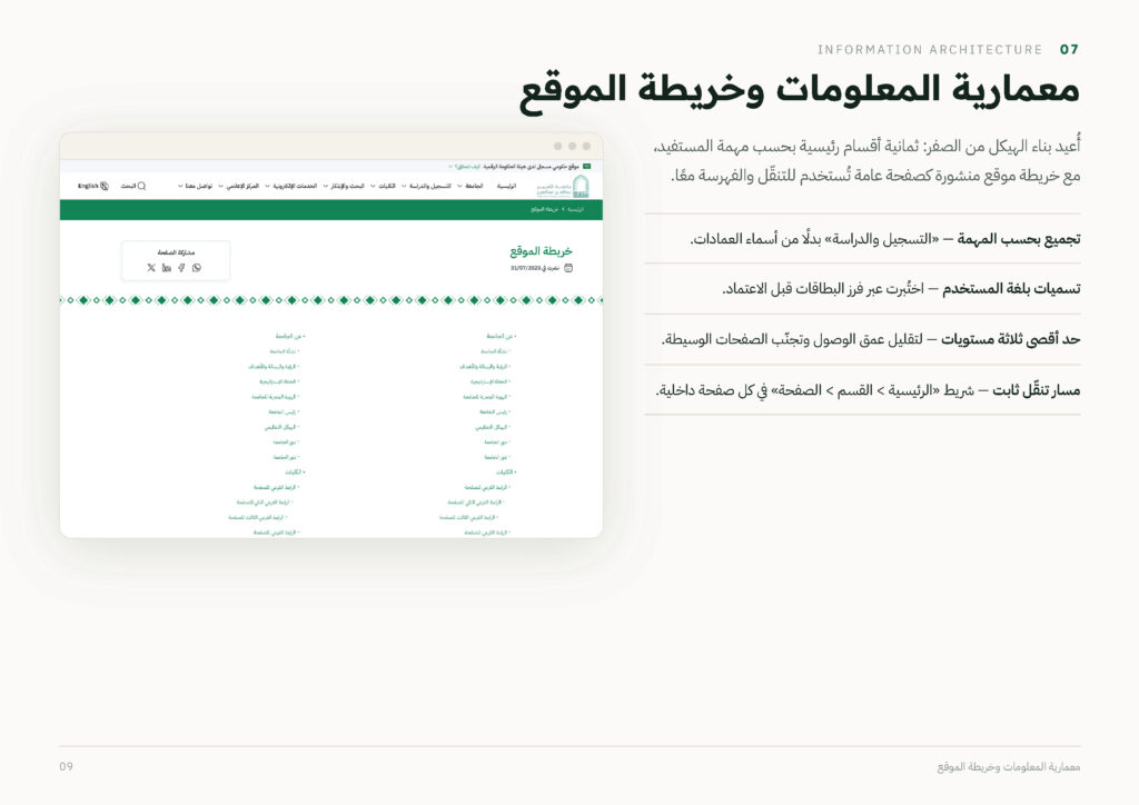 PSAU Digital Ecosystem Redesign Aligned with the Saudi Unified Design System (DGA) — photo 9