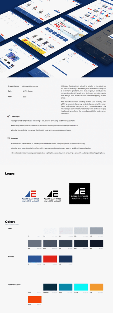Al-Essayi Electronics - E-commerce